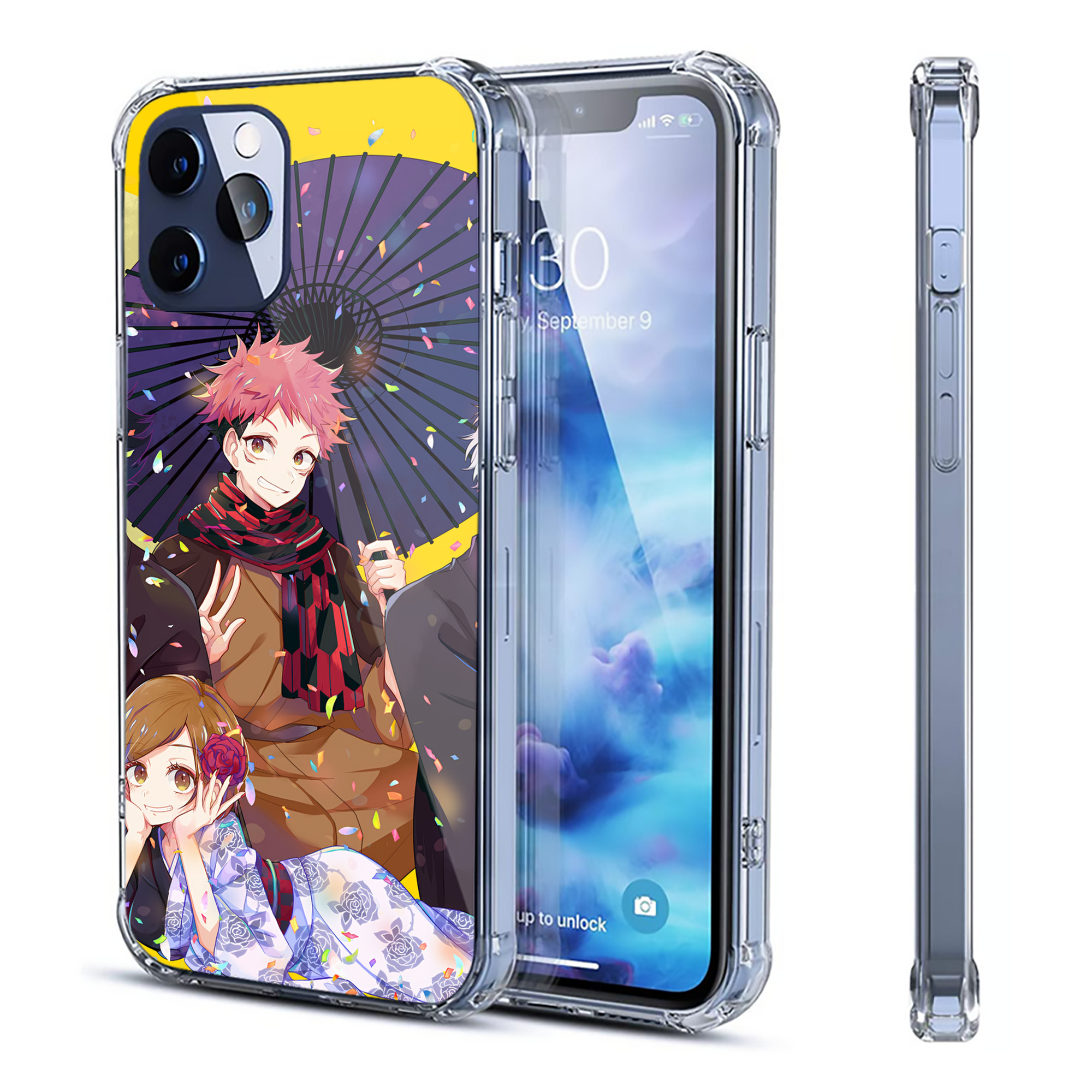 （画像用） SPY×FAMILY间谍家家酒 【iPhone 12シリーズ対応】透明スマホケース（クリアソフトケース）